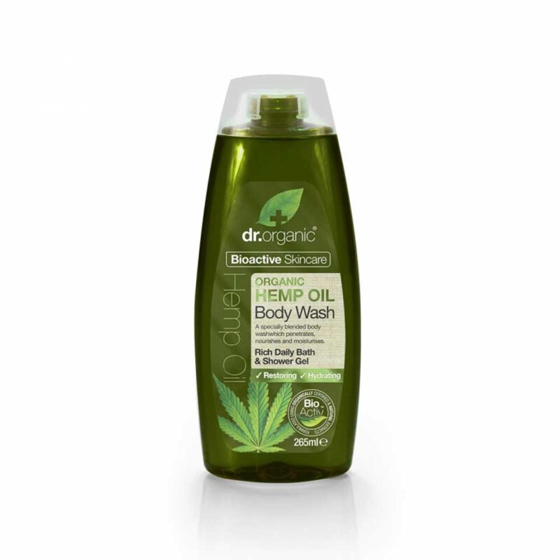 Organic Hemp Oil Body Wash- detergente corpo 250ml