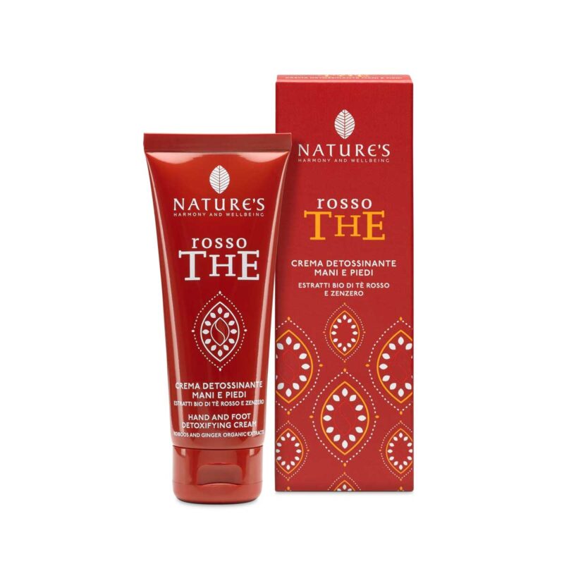 Crema detossinante mani e piedi Rosso The 75ml