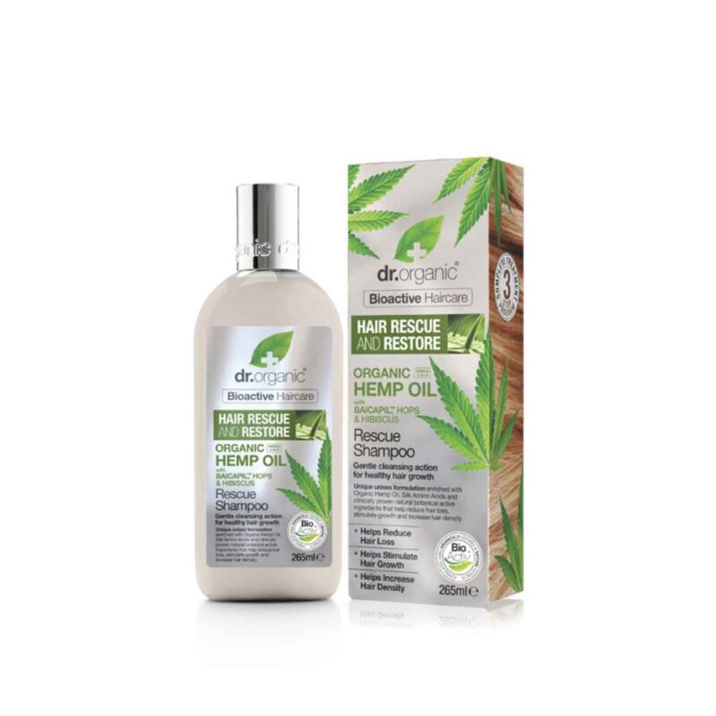 Organic Hemp Oil Rescue Shampoo riparatore