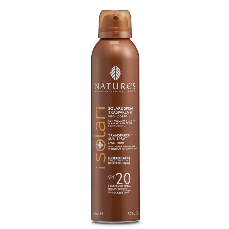 Solare Spray Trasparente SPF 20 200ml