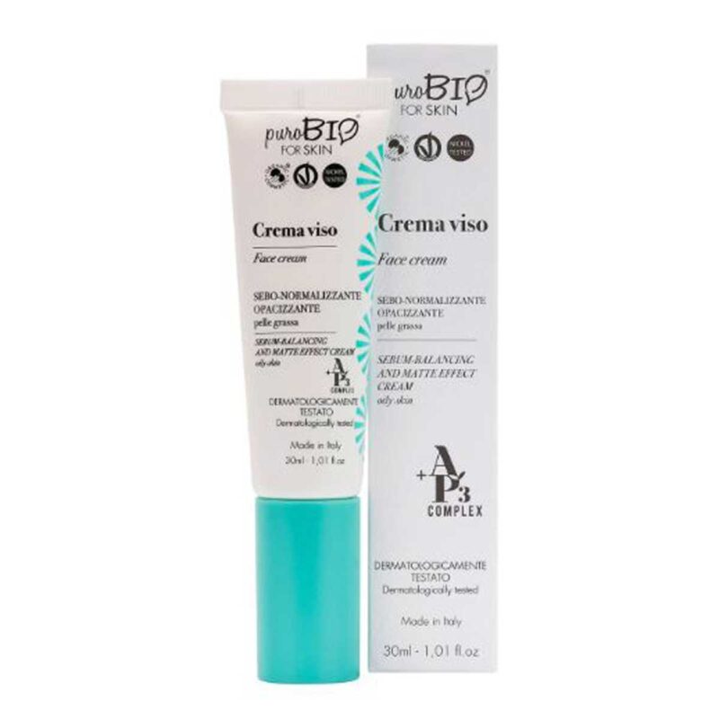 Crema Viso Sebo Normalizzante Opacizzante