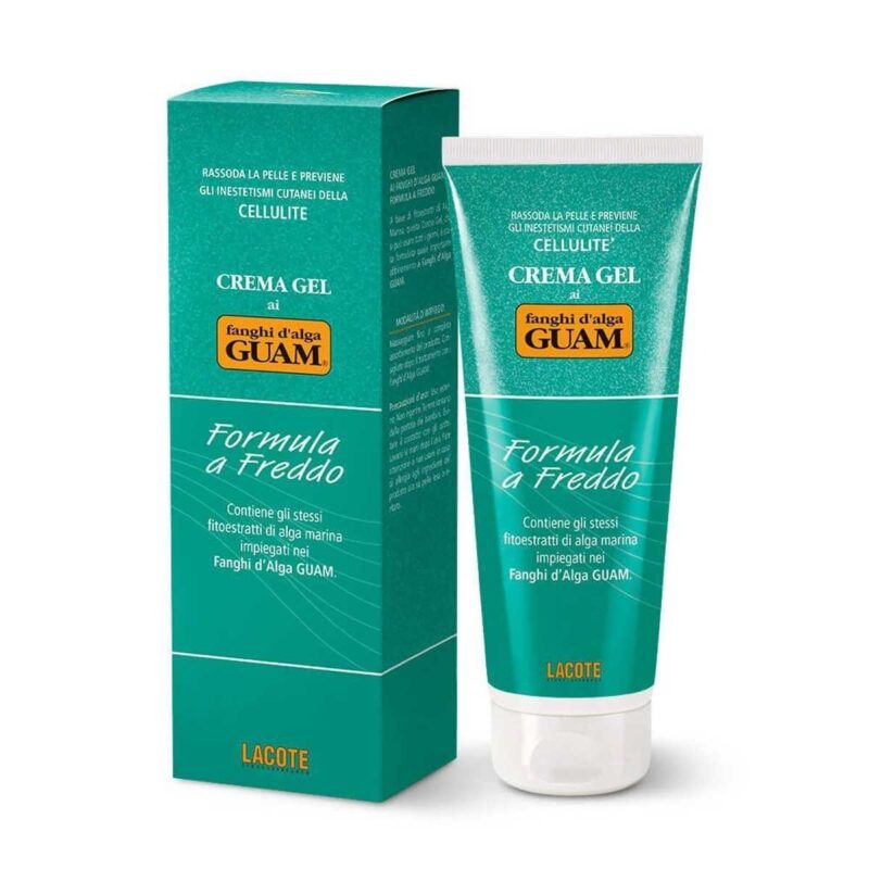 CREMA GEL ai fanghi d’alga guam  FORMULA A FREDDO