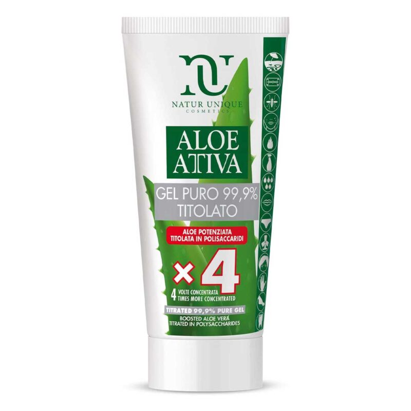 Aloe attiva gel 99,9% titolato