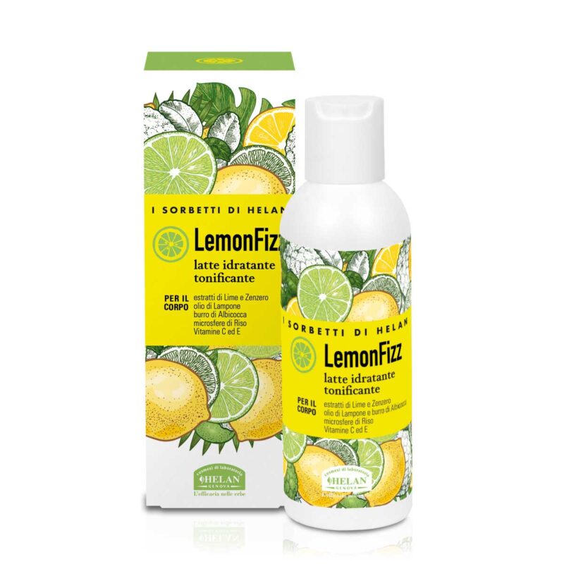 LEMONFIZZ LATTE IDRATANTE RINFRESCANTE- I SORBETTI DI HELAN