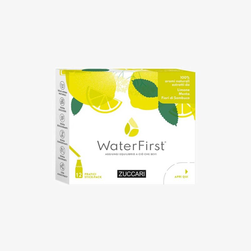 WATERFIRST LIMONE MENTA FIORI DI SAMBUCO