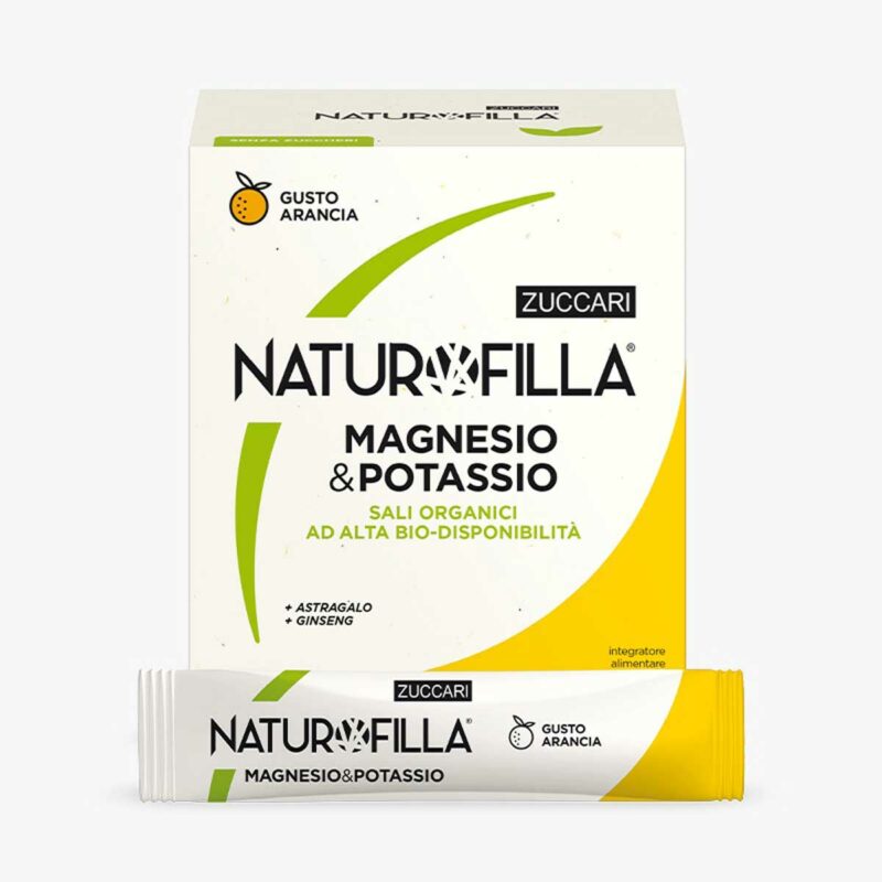 NATUROFILLA MAGNESIO & POTASSIO GUSTO ARANCIA