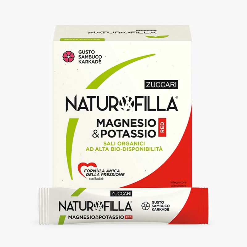 NATUROFILLA MAGNESIO & POTASSIO RED GUSTO SAMBUCO KARKADE’