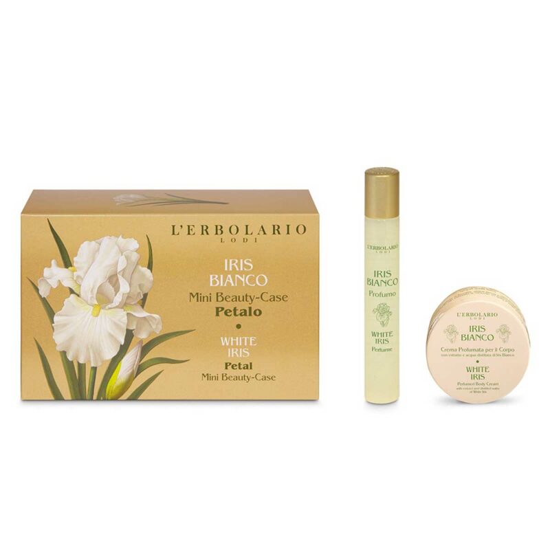 IRIS BIANCO MINI BEAUTY CASE PETALO